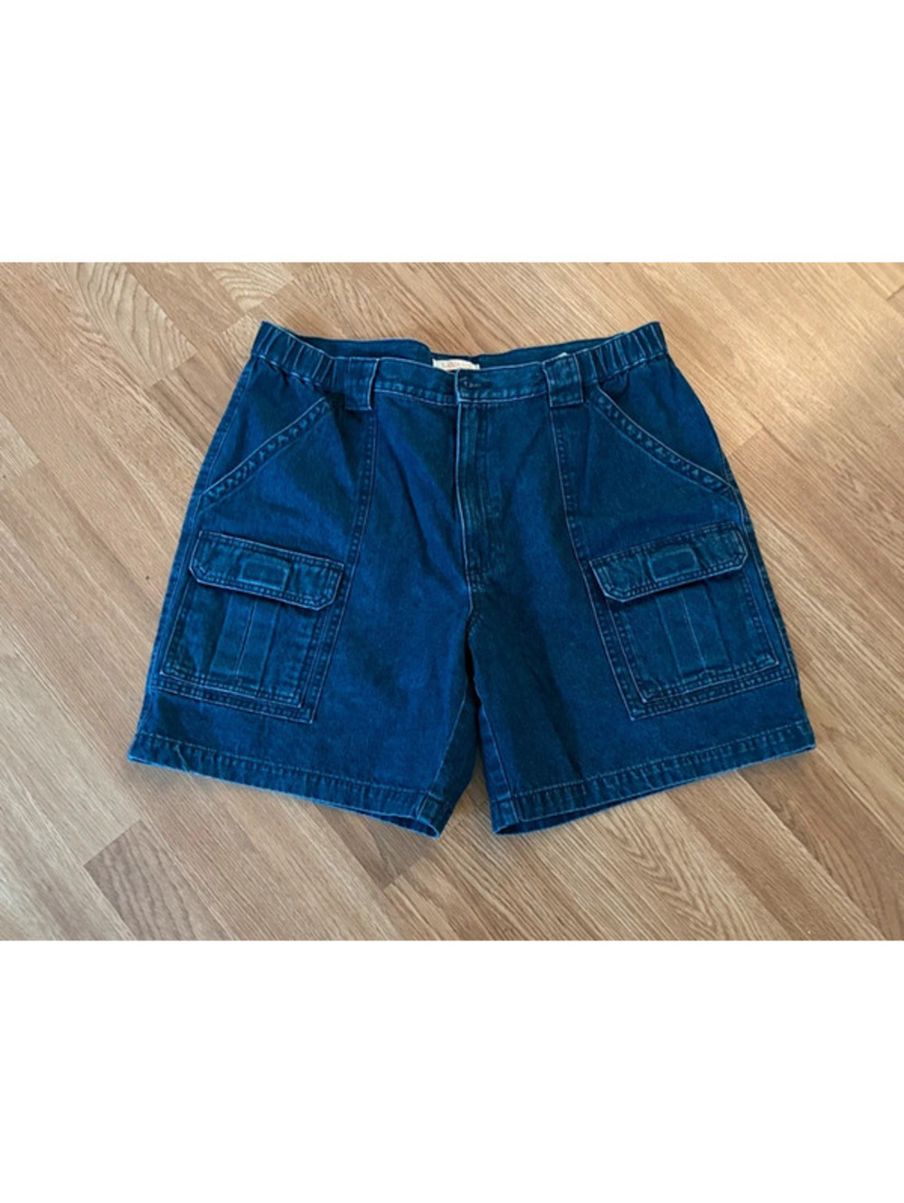 Savane denim cargo hiking shorts W 38